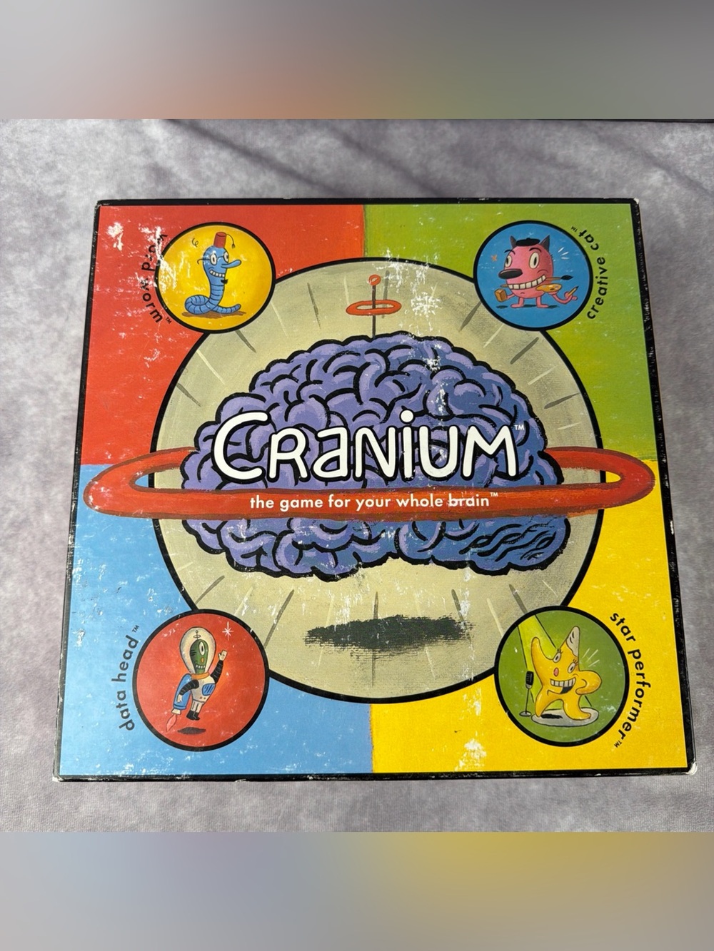 Cranium The Game For Your Whole Brain Board Game NO CLAY